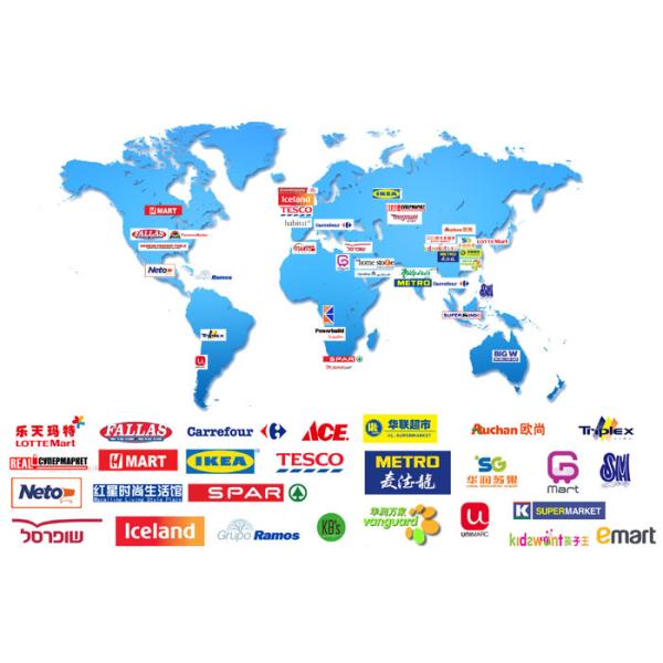 вагонетка металла двойной корзины корзины супермаркета 80L большая