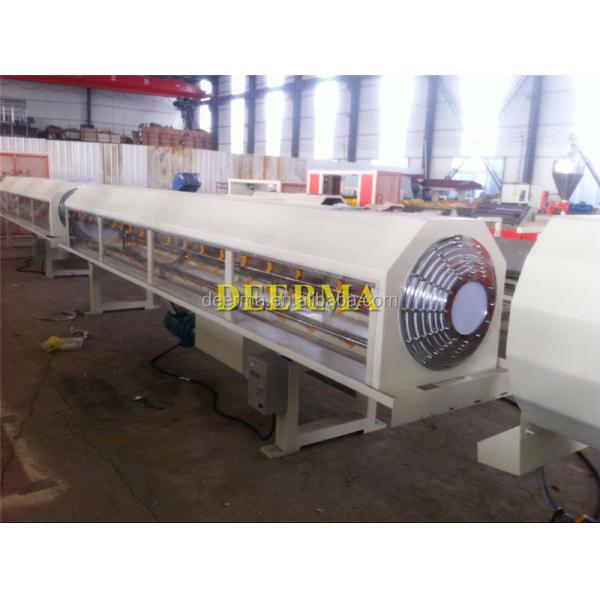280kw HDPE Pipe Machine 110mm 250mm HDPE Pipe Extruder With OMRON Temperature Controller