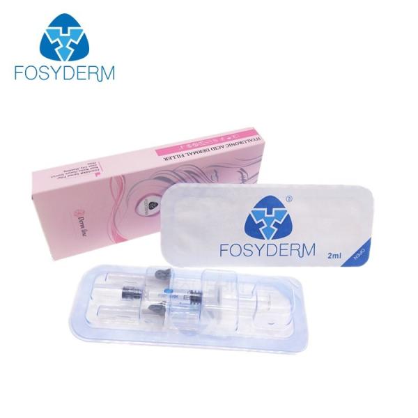Injeções puras do ácido hialurónico de Fosyderm 2ml para enrugamentos