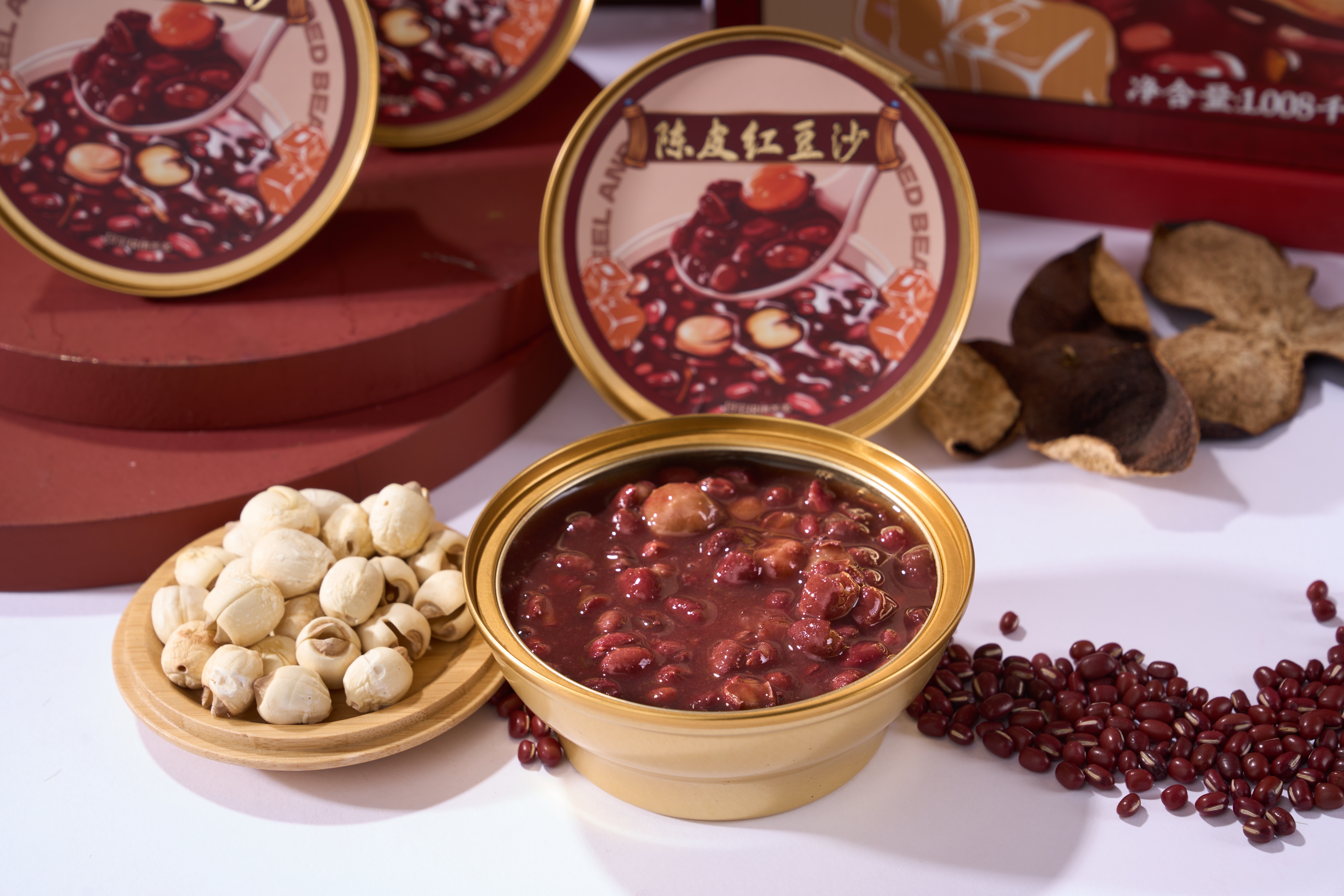 FSSC Certified Traditional Dried Tangerine Peel Red Bean Soup Nourishing Traditional Recipe Perfect for B2B Bulk Orders