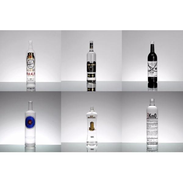 500ml 700ml 750ml Bulk Empty Whisky Rum Brandy Drink Glass Liquor Bottles for Wine