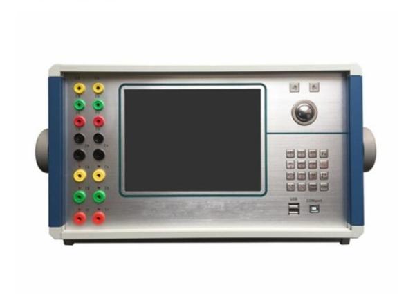 High Performance Protective Relay Test Set Relay Tester Kit Six Phase Light Weight