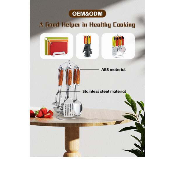 Eco-Friendly Stainless Steel Kitchen Utensils Set for Professional Cooking Appliances