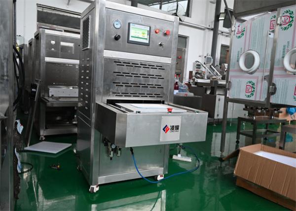 Medical Grade Plastic And Cardboard Heat Sealing Equipment Tyvek Sealing With Human Machine Interface Operation