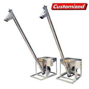 Durable Food Grade Heat Resistant Customizable Screw Auger Feeder for Industrial Applications