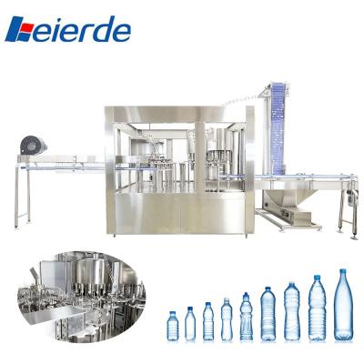Full Automatic Electric Mini Mineral Water Filling Machine For 2000BPH Capacity