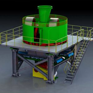 Automatic Wet Pan Mill with Medium Crushing and Dual-function Design for Clay Brick Making