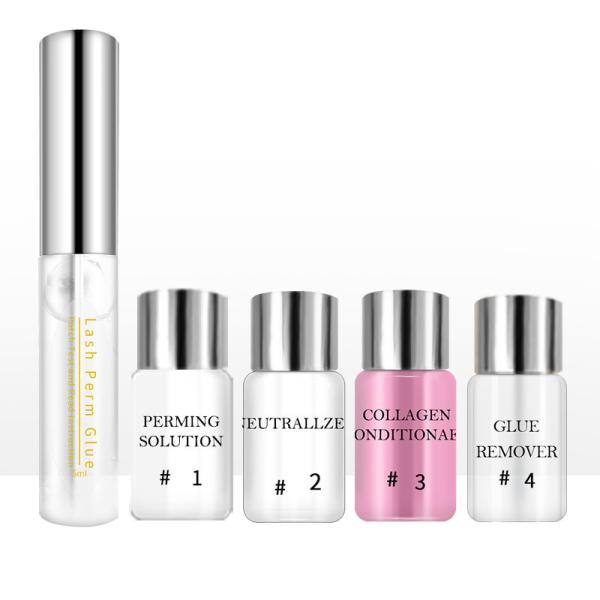 MSDS Pink Perm Eyelash Lift Curling Perming Makeup Tool Curling Perm Eyelash Lift Kit For Salon