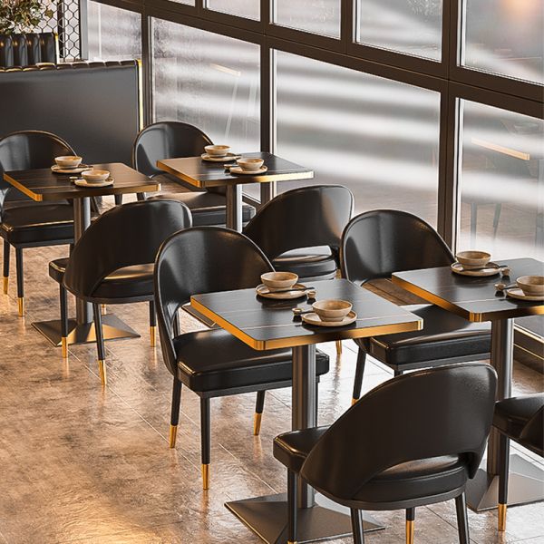 Dining Sofa Seating Commercial Pub Hookah Lounge Restaurant Booth Sofa  Restaurant Table Chairs Set