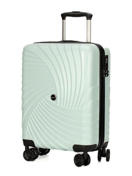 Customerized Hard Travel Luggage Dull Satin Plain Texture ABS Anti Scratching