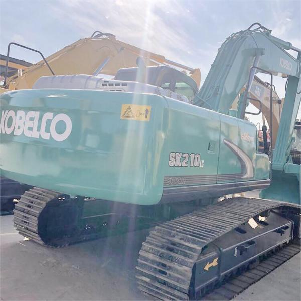2020 Использованный экскаватор Kobelco SK210-10 с оригинальным гидравлическим насосом Made in Japan