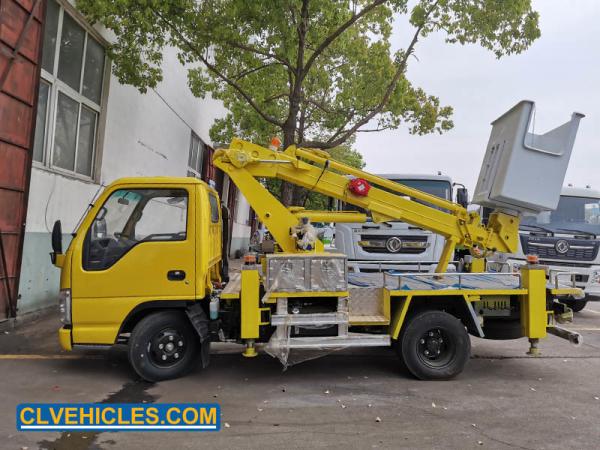 100P 98hp 12M ISUZU Aerial Platform Truck