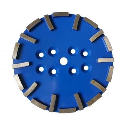 10”Diamond Grinding Head , Metal Grinding Disc For Floor Grinders