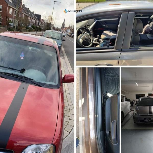 Customizable PET Self Adhesive Car Wrap Vinyl Film Glossy Matte Colorful Wrapping Film
