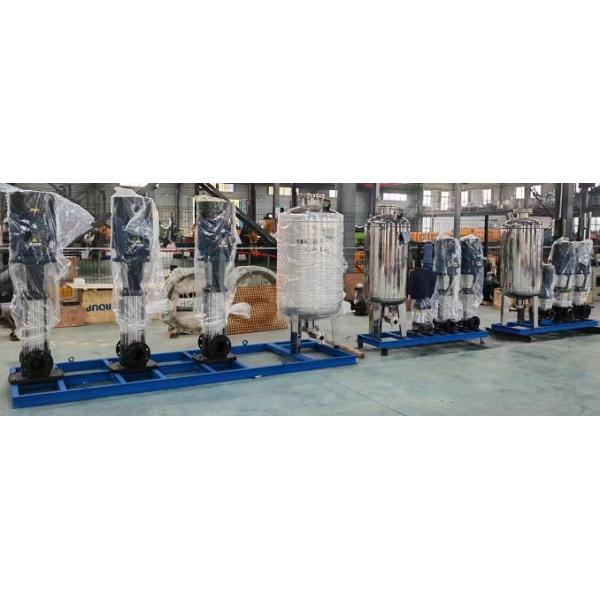 Насос оборудования 1standby 1start .SS304 водоснабжения водяной помпы ракеты -носителя частоты материальный с piplien и давит танк