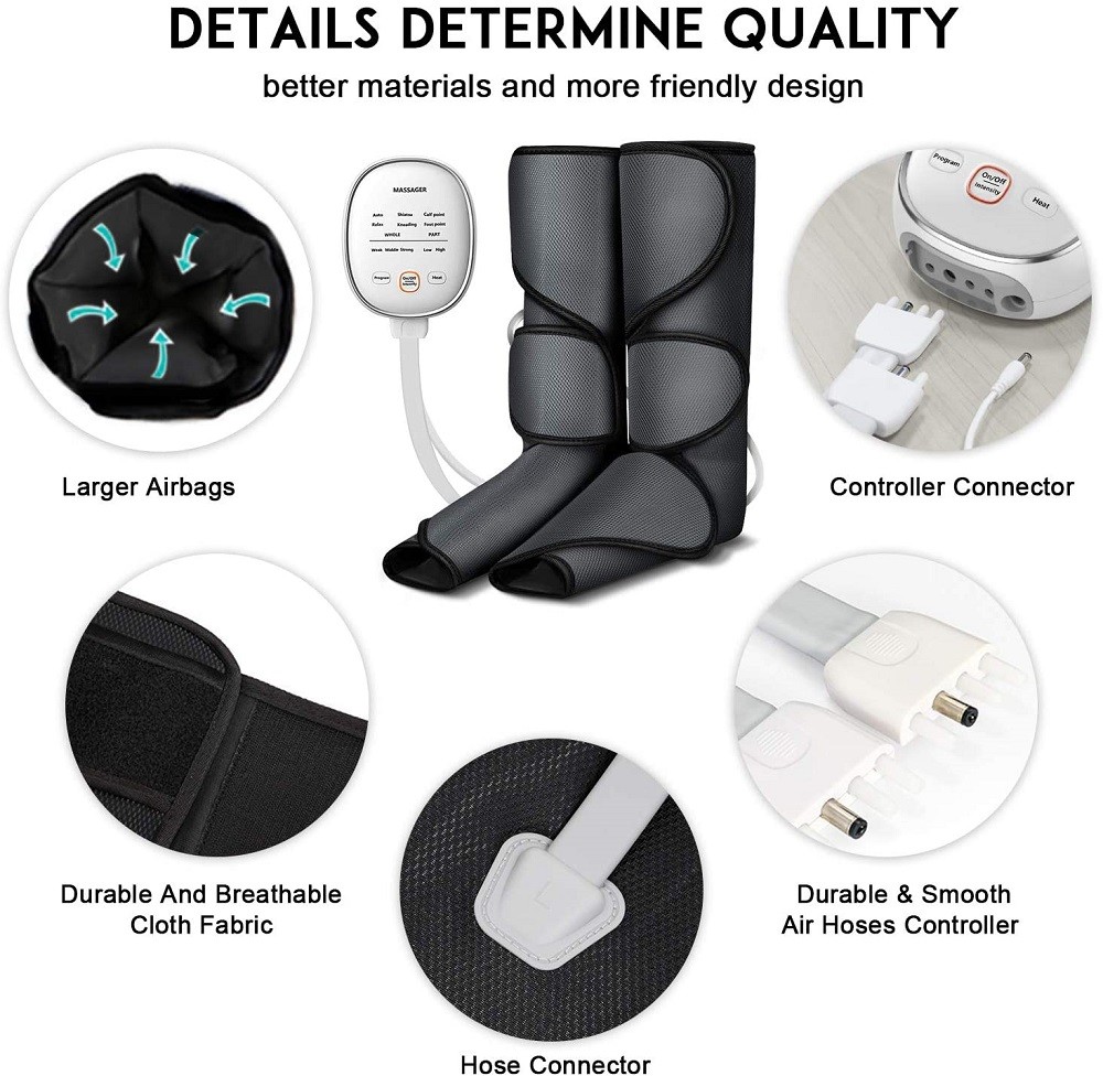 Регулируемое топление ноги Massager 240V ноги сжатия воздуха обручей