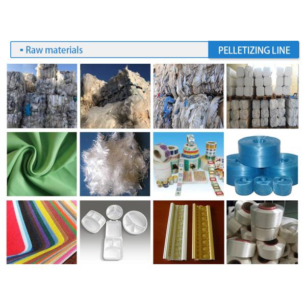 400kg/H Plastic Pelletizing Recycling Machine PP Spunbond Non Woven Fabric Agglomerator