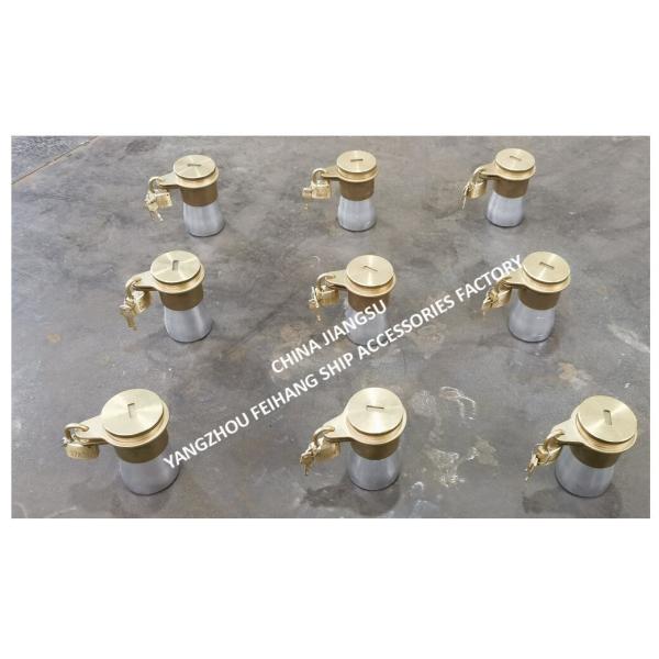 NC NO. 37ASK SOUNDING PIPE HEAD WITH LOCKING DEVICE MODELS AIR PIPE & SOUNDING PIPE FITTINGS MATERIAL - COPPER