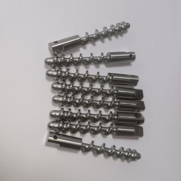 Machining Of 304 Stainless Steel CNC Milling Spiral Groove Drill Hole Opener