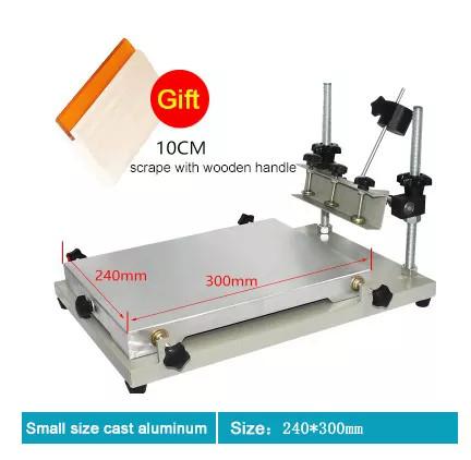 Charmhigh Small Sized Manual SMT Screen Printing Table