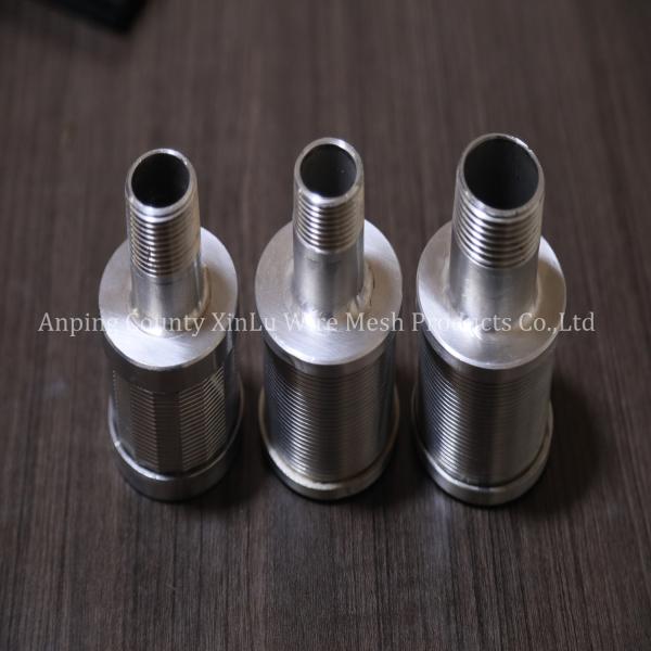Stainelss Steel Filter Johnson Screen Nozzle, Wedge Wire Wrapped Water Filter Bottom Nozzle For Mixed Bed