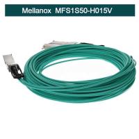 Câble InfiniBand QSFP+ de cuivre actif de MFS1S50-H015V Mellanox Aoc au câble équipé de SFP+