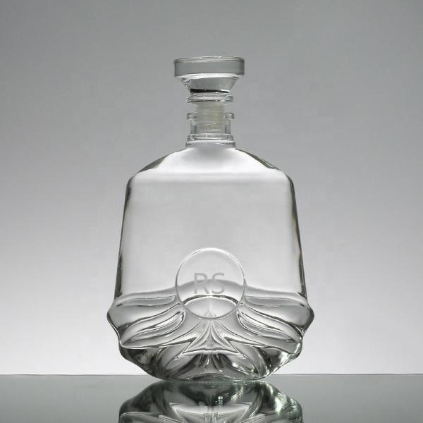 1 Liter Clear Glass Bottle for Beverage Trade Assurance Payment Industrial Beverage