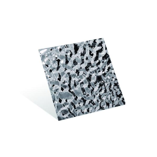 No3 Surface Finish Water Ripples Decorative Stainless Steel Sheet Metal Wall Panel Processing Provide Steel Process Service