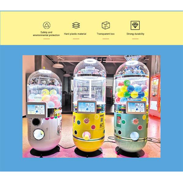 Coin Operated Game Gift Machine Bouncy Ball Capsule Toy Machine