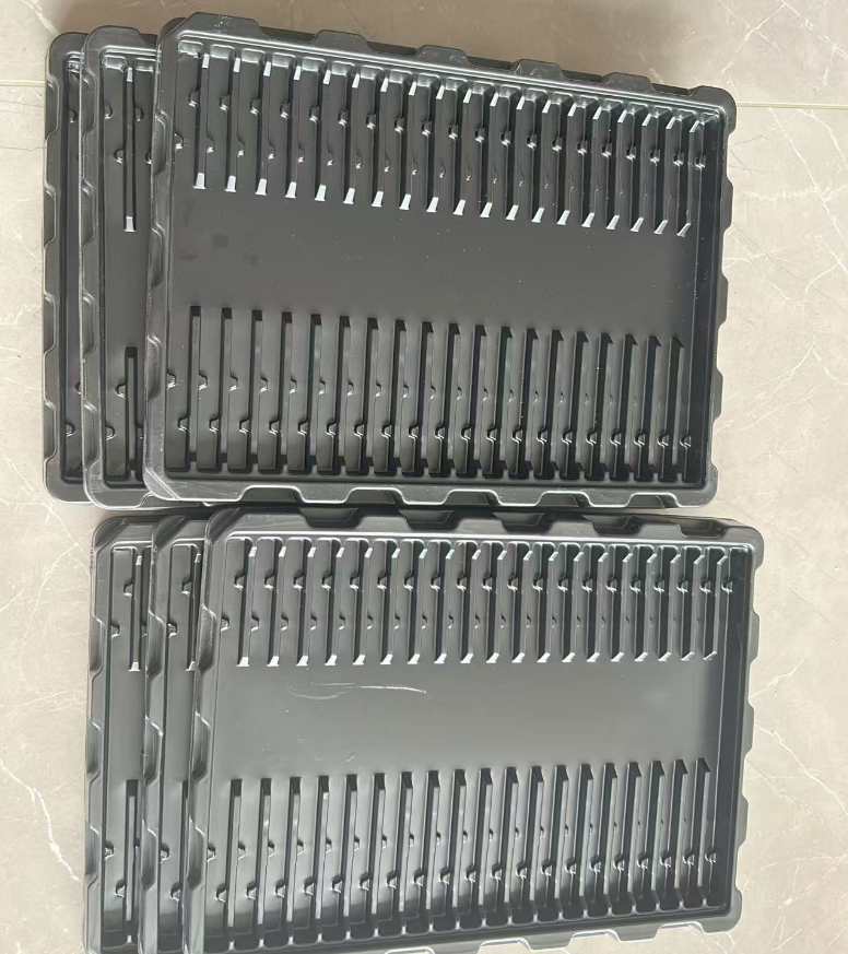 Customized Anti-static Blister Tray with Transparent PET and Electronic Inner Liner for Circuit Board Components