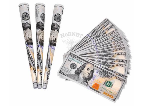 Hand Roll Tobacco Leaf Rolling Paper 110*45mm Self Adhesive Slow Burning