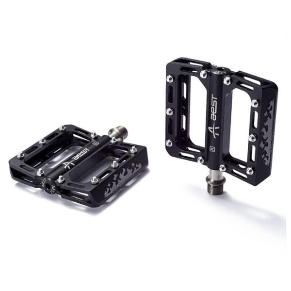 AEST легкий 3 Подшипников Педаль из алюминиевого сплава CNC Большая платформа для горного велосипеда Дорожный велосипед и складной велосипед