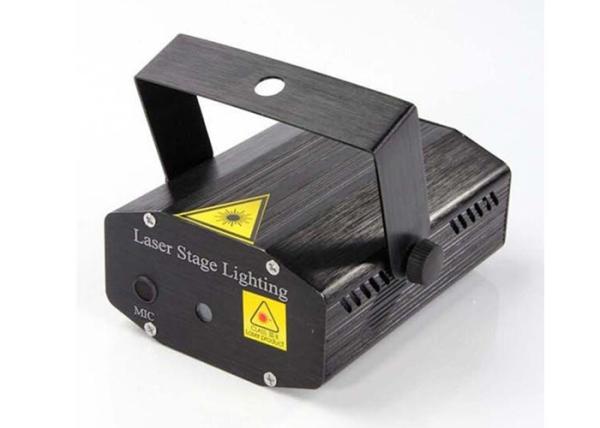 IR Remote Laser Light Projector Mini Black Shell 105x95x50 Mm For KTV