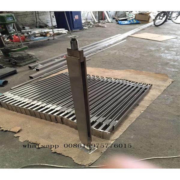 Modern Designs Metal steel pipe stair stainless steel handrail outdoor metal stair railing