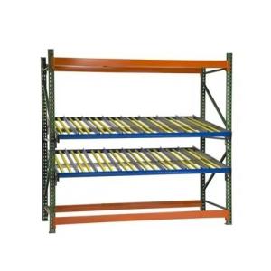 Warehouse Storage Gravity Flow Pallet Racking Systems Full Space Utilization