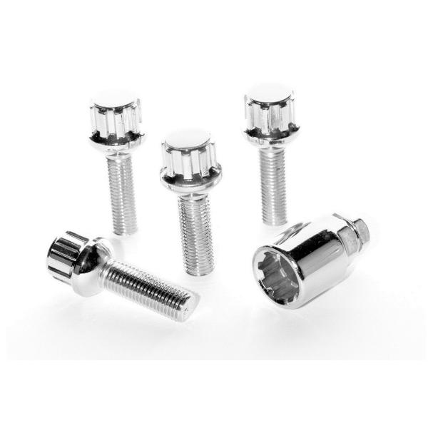 Radius Wheel Lug Bolts 17 / 19 Mm , Ball Seat Lug Bolts High Tensile Graded Steel