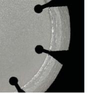 Abrasion Resistant Diamond Cutting Blade Laser Welded For Grooving And Cutting Out Cracks