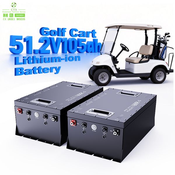  CTS 36V 48V 72V 100Ah 200Ah LiFePO4 Golf Cart Battery for Electric Golf Cart and LSV