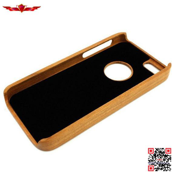 100% Perfect Fit Import Bamboo Wood Cover Case For Iphone 4 Iphone 5 Durable High Quality