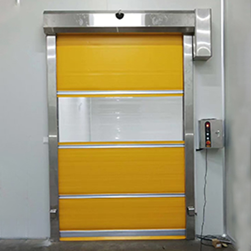 Stainless Steel 0.8/1.2/1.5/2.0mm PVC Industrial High Speed Doo For Heavy Industrial Plants