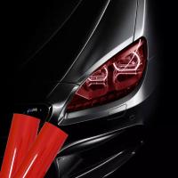 Luces de cola de automóviles de color rojo TPU PPF Protección de faro película de color