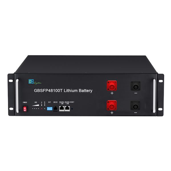 Stackable 51.2V Lifepo4 Split Solar Energy Storage Rack Mounted Smart BMS Server CAN/RS485 Communication Port