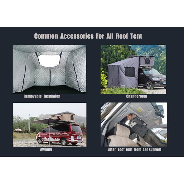 Off-road Roof Top Tent with High Load-bearing Aluminum Structure and Waterproof Index
