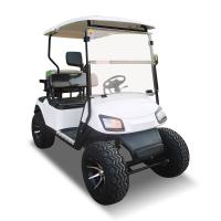 Chariot de golf automatique léger à 2 places Nouveau style longue portée 4 roues Golf Buggy