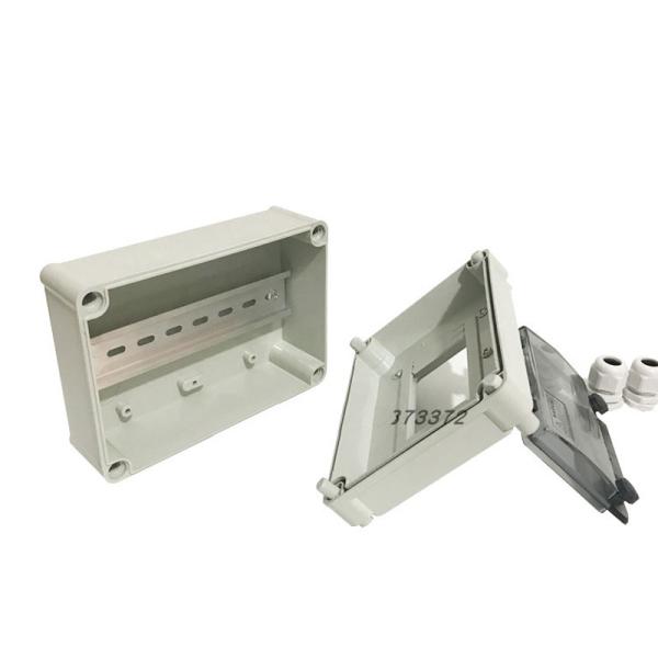 Wall Electric Enclosure Plastic Switch Circuit breaker Box IP67 Waterproof Outdoor 2 3 4 5 6 8 10 12 16 18 Way