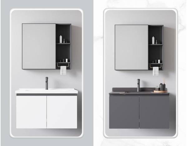 Double Bathroom Wash Basin Cabinet 1500mm Wall Hung Vanity