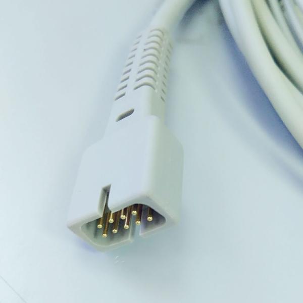 Ecg Patient MEK Cable 9 Pin One Piece 3 Leads for MEK MP1000  MP600  MP500