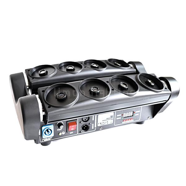 Wholesale Price Pro Stage Lighting 8 Eyes RGB Spider Beam Moving Laser Light
