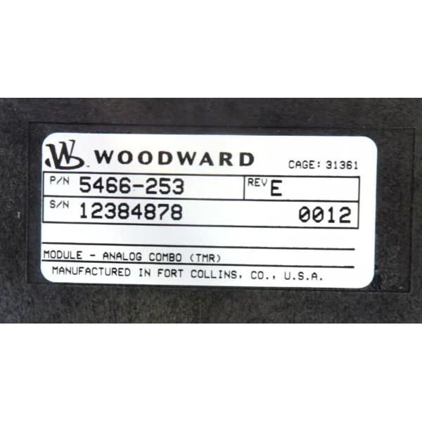 5466-253 WOODWARD Analog Combo Module