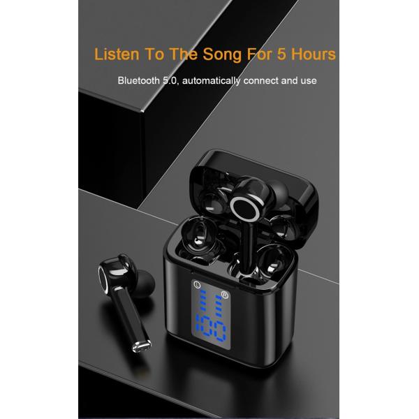 IPX4 Bluetooth 5,0 TWS истинное беспроводное Earbuds со строением - в Mic